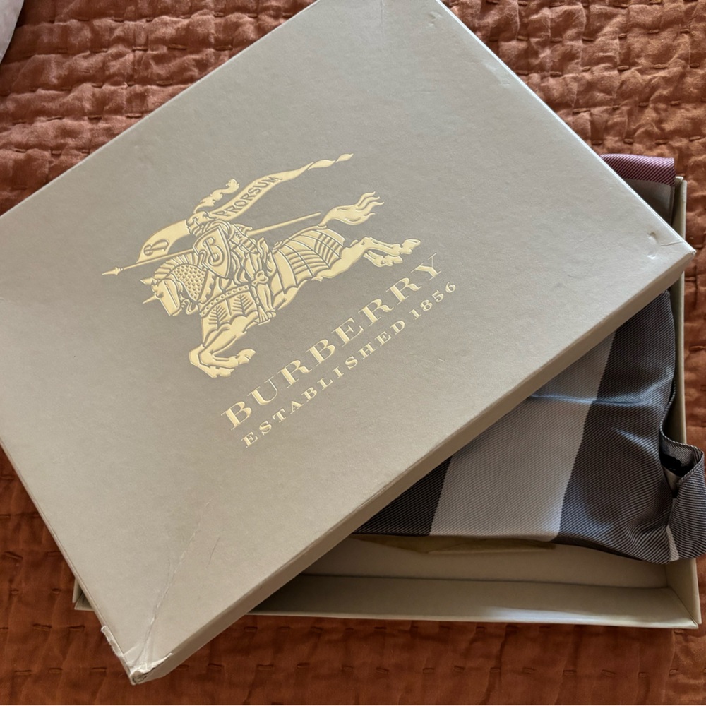 Burberry Silk Scarf